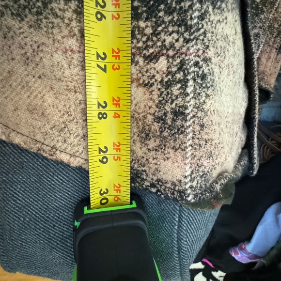 Upcycled Distressed Flannel Shirt Roadrunner Handcraftedl Bleached LG 100% Cottn - Picture 13 of 14